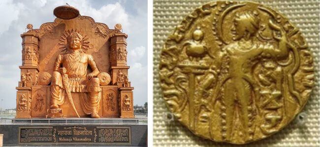 Akbar's Navratnas filled history, but there is no discussion of Maharaja Vikramaditya's Navaratnas in the textbooks.