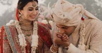 Stylish wedding pictures of singer Darshan Raval and Dharal Surelia